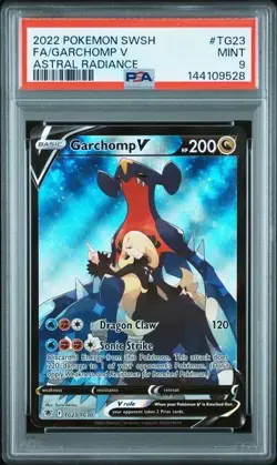 PSA 9 LISIA'S APPEAL 246 SURGING SPARKS GARCHOMP V TG23 ASTRAL RADIANCE POKEMON - Image 4