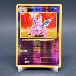 Nidorino 44/108 Reverse Holo Uncommon XY Evolutions Pokemon TCG | LP - Image 1