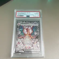 Pokemon Charizard ex Obsidian Flames Special Illustration Rare Holo PSA 10 - Image 1