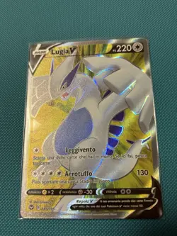Carta Pokemon Lugia V 185/195 Full Art Tempesta Argentata SIT Italiano ITA NM - Image 1