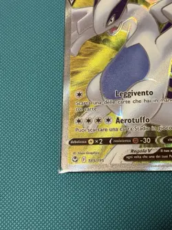 Carta Pokemon Lugia V 185/195 Full Art Tempesta Argentata SIT Italiano ITA NM - Image 4