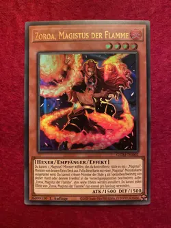 Yu-Gi-Oh! ZOROA, MAGISTUS DER F., GEIM-DE002, ULTRA RARE, NM 1st, KOMBI-VERSAND! - Image 1