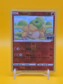 Numel Ditto 013/078 Reverse Holo NM Unpeeled Pokemon Go English Pokemon TCG - Image 1