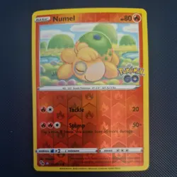013/078 NUMEL DITTO UNPEELED REVERSE HOLO POKEMON GO Pack Fresh - Image 1
