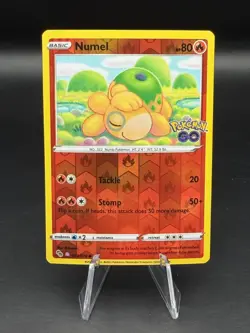 Pokemon 2022 GO Numel (Peelable Ditto) Reverse Holo #013/078 - NM - Image 1