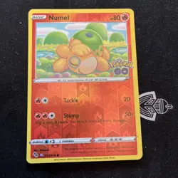 Numel Ditto 013/078 Reverse Holo NM Unpeeled Pokemon Go English Pokemon TCG - Image 1