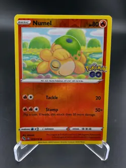 Numel 013/078 DITTO Reverse Holo Pokemon GO Pokemon NM Unpeeled - Image 1