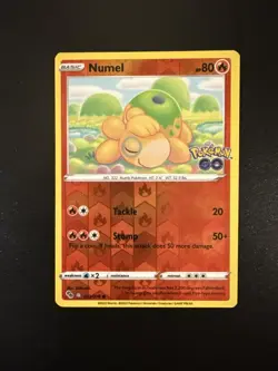 Numel Ditto 013/078 Reverse Holo NM Unpeeled Pokemon Go English Pokemon TCG - Image 1