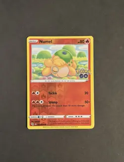 Numel Ditto 013/078 Reverse Holo NM Unpeeled Pokemon Go English Pokemon TCG - Image 2
