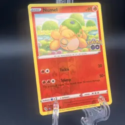 Pokemon GO Numel 013/078 Peelable Hidden Ditto Reverse Holo UNPEELED NM/M - Image 2
