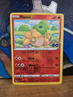 Numel Ditto 013/078 Reverse Holo NM Unpeeled Pokemon Go English Pokemon TCG - Image 1