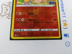 Numel Ditto OC Miscut (READ) Reverse Holo Peel card 013/078 SWSH Pokemon Go 2022 - Image 3