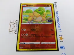 Numel Ditto OC Miscut (READ) Reverse Holo Peel card 013/078 SWSH Pokemon Go 2022 - Image 4