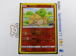 Numel Ditto OC Miscut (READ) Reverse Holo Peel card 013/078 SWSH Pokemon Go 2022 - Image 5