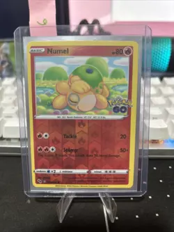 013/078 NUMEL DITTO UNPEELED REVERSE HOLO POKEMON GO Pack Fresh NM - Image 1