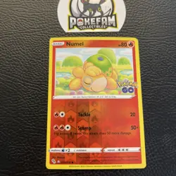 Numel (Peelable DItto) - 013/078 - Common - Reverse Holo - NM - Pokemon Go x1 - Image 1