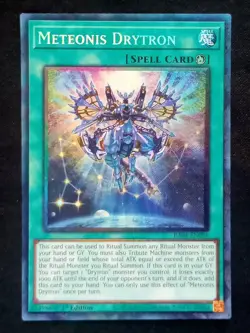 YuGiOh! Meteonis Drytron RA04-EN096 Collector's Rare - Near Mint - Image 1