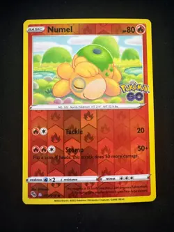 Numel (Peelable Ditto) 013/078 Pokemon GO Reverse Holo - Image 1
