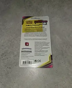 Pokemon Sun & Moon Unified Minds Checklane Blister w/ Pikachu Promo Sealed - Image 2