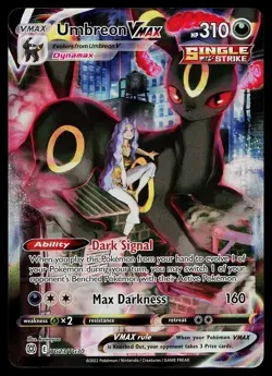 Pokemon Card - Umbreon VMAX Brilliant Stars TG23/TG30 Ultra Rare - Image 1