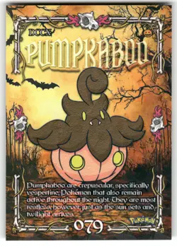 Pumpkaboo #80- Cracked Ice Holo - Prisma Trick or Treat Cards - Pokemon - Image 1