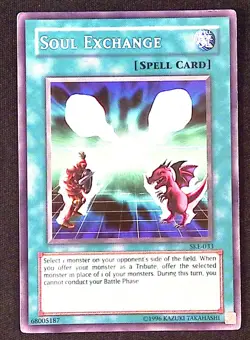 Soul Exchange YuGiOh Starter Deck: Kaiba Evolution Spell Common - Image 1
