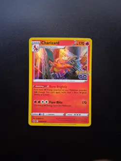 Charizard 010/078 Pokemon GO Holo Rare NM Pokemon Card - Image 1