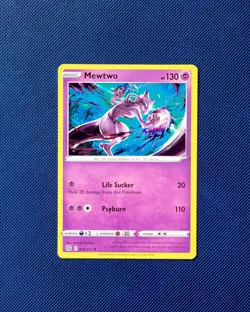 Pokemon Card Mewtwo Brilliant Stars Rare 056/172 Near Mint - Image 1