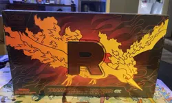 Pokemon TCG Team Rockets Moltres EX Ultra Premium Collection UPC Factory Sealed - Image 1
