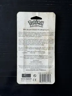 1999 Pokemon Unlimited Base Set Blister Booster Pack Blastoise Factory Sealed - Image 2