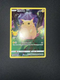 Pikachu 005/025 Holo Rare Celebrations Pokemon Near Mint - Image 1