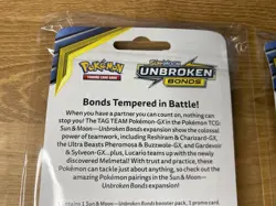 POKEMON Sun & Moon Unbroken Bonds Blister Pack PIKACHU & EEVEE Sealed Booster - Image 5