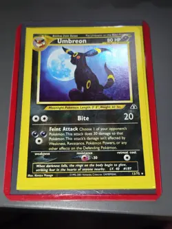 Pokemon Umbreon Neo Discovery Holo 13/75 Near Mint - Image 2
