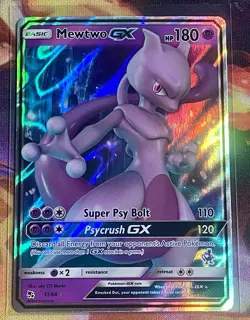 Pokemon TCG: 2019 Battle Academy Mewtwo GX Stamped 31/68 - Image 1