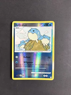 Pokemon TCG Spheal Mysterious Treasures 102/123 Reverse Holo Common Nintendo - Image 1