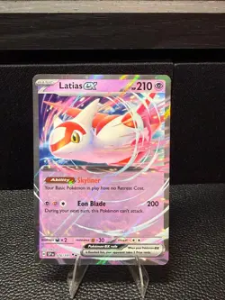 Latias ex 076/191 Double Rare Surging Sparks Pokemon Near Mint - Image 1