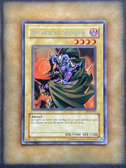 Yugioh Archfiend Soldier DCR-057 Rare LP - Image 1