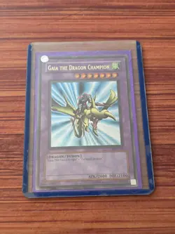 Yu-Gi-Oh! Gaia the Dragon Champion LOB-125 OG Unlimited Secret MP a1/ - Image 1