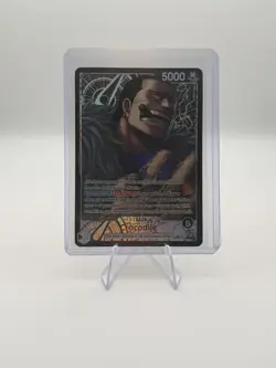 Crocodile OP14-079 Leader [AA] The Azure Sea’s Seven One Piece TCG English LP - Image 1