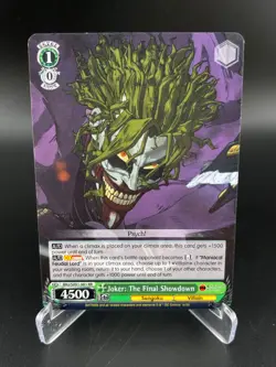 Joker: The Final Showdown BNJ/SX01-001 RR RR Batman Ninja Weiss Schwarz NM - Image 1