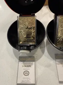 Pokemon TCG Special Edition Gold-Plated Card Lot 6 Nintendo - Charizard, Pikach… - Image 2