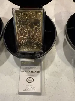 Pokemon TCG Special Edition Gold-Plated Card Lot 6 Nintendo - Charizard, Pikach… - Image 3