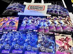 Gundam Card Game GD03 Steel Requiem Sleeved Booster Pack (LOT OF 28) New Sealed - Image 2