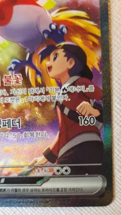 Ho-Oh ex SAR 086/063 - Heat Wave Arena SV9a - Korean Pokemon Card - Pack Fresh - Image 3