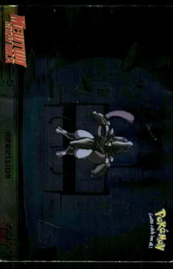 Pokemon Cards Rebellion #8 HOLO Topps The First Movie Trading Cards HP - Image 1