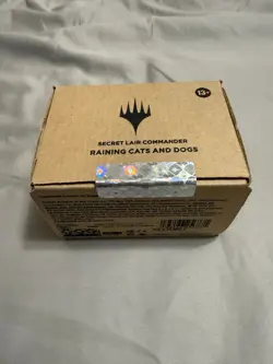 Wizards of the Coast MTG Secret Lair Commander Raining Cats and Dogs Box English - Image 1