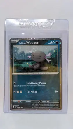 Paldean Wooper SVP 041 Black Star Promo Cosmos Holo Pokemon TCG Scarlet & Violet - Image 5