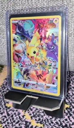 Pokemon TCG Pikachu Crown Zenith Holo Card 160/159 Secret Rare - Image 2