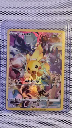 Pokemon TCG Pikachu Crown Zenith Holo Card 160/159 Secret Rare - Image 3