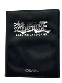 Vintage Yugioh Konami Card Folder Portfolio Binder Black Kazuki Takahashi 1996 - Image 1